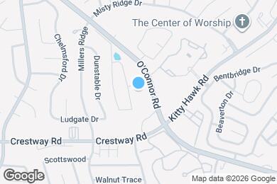 Map image of the property - 7239 Converse Ridge Ln