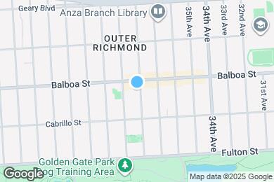 Map image of the property - 723 38th Ave