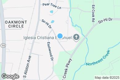 Map image of the property - 1919 Hinesley Dr