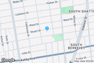 Map image of the property - 1722 Stuart St