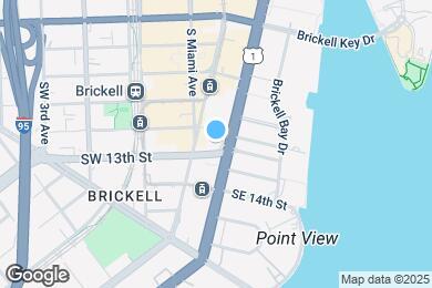 Map image of the property - 1200 Brickell Ave