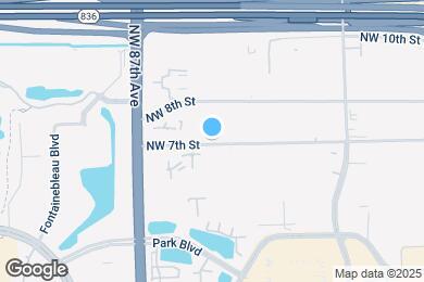 Map image of the property - 8517 NW 7th St