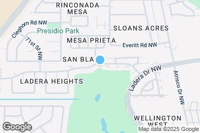 Map image of the property - 6436 Saint Josephs Ave NW