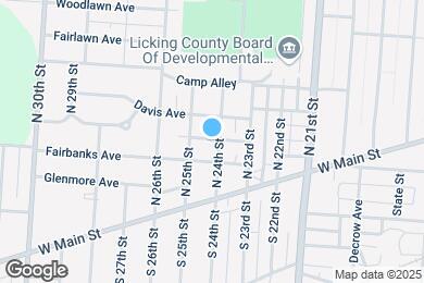 Map image of the property - 55 N 24th St