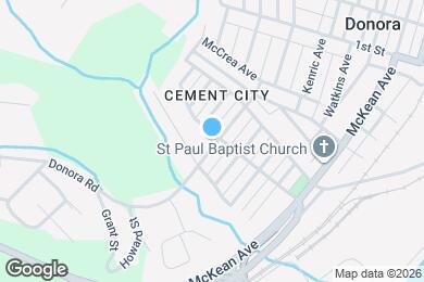 Map image of the property - 205 Modisette Ave