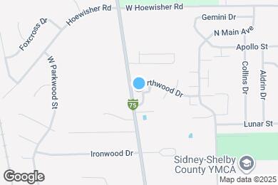 Map image of the property - 2360 Wapakoneta Ave