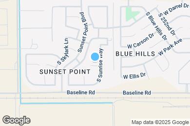 Map image of the property - 25586 W North Star Ln