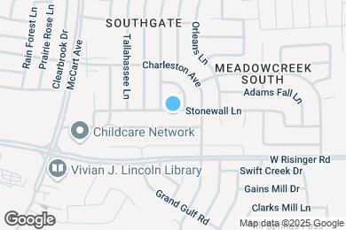Map image of the property - 3109 Stonewall Ln