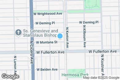 Map image of the property - 4618 W Montana St