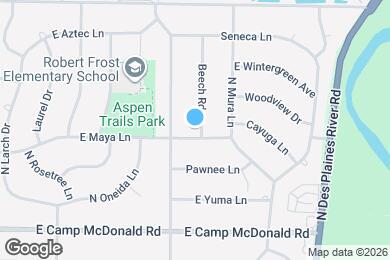 Map image of the property - 1702 Beech Rd