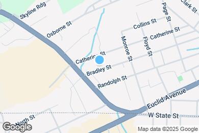Map image of the property - 2459 Bradley St