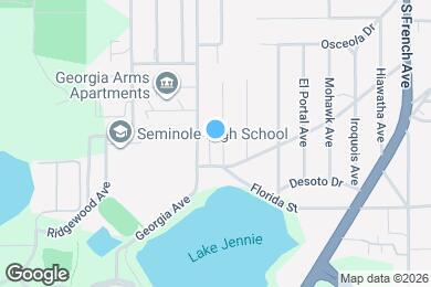 Map image of the property - Lake Jennie II