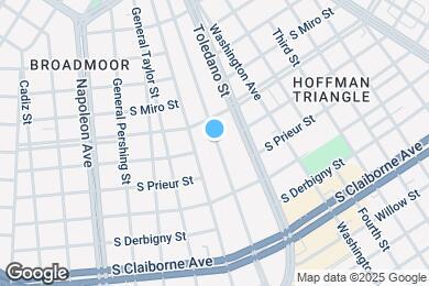 Map image of the property - 3418 Louisiana Ave Pkwy