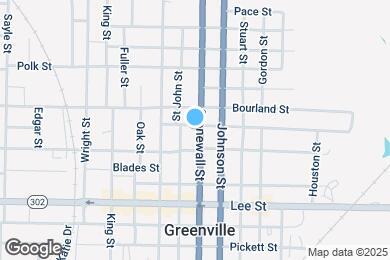 Map image of the property - 2106 Stonewall St