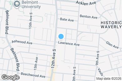 Map image of the property - 1106 Lawrence Ave