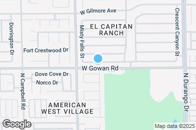 Map image of the property - 8737 Raindrop Canyon Ave
