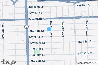 Map image of the property - 2410 NW 34th St