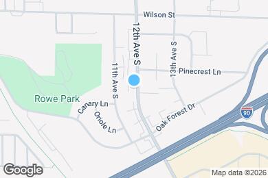 Map image of the property - 934 12th Ave S