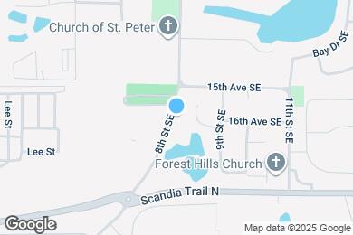 Map image of the property - 1543 8th St SE