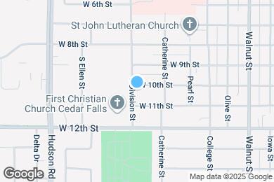 Map image of the property - 1210 W 10th St