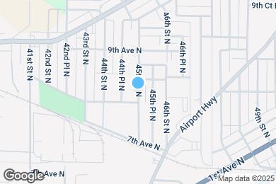 Map image of the property - 824 45th St Ensley