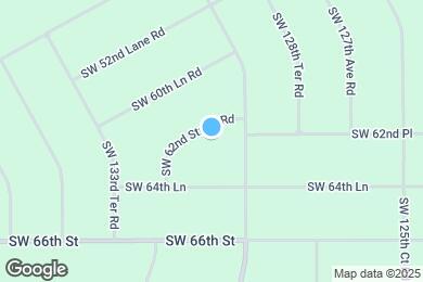Map image of the property - 12948 SW 62nd Street Rd