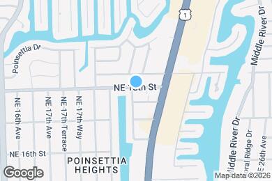 Map image of the property - 2000 NE 18th St