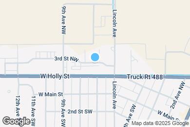 Map image of the property - 714 3rd St NW