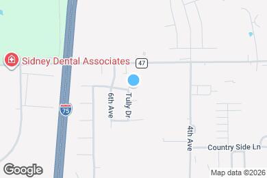 Map image of the property - 1312 Tully Dr