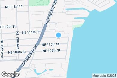 Map image of the property - 1600 NE 110th Ter
