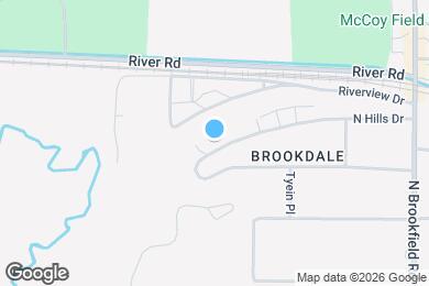 Map image of the property - 19390 N Hills Dr