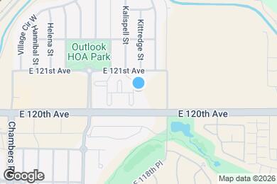 Map image of the property - 15800 E 121st Ave