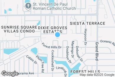 Map image of the property - 1748 Colmar Dr