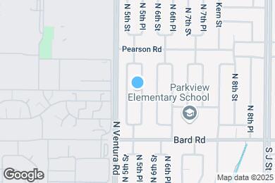 Map image of the property - 1545 N 5th Pl