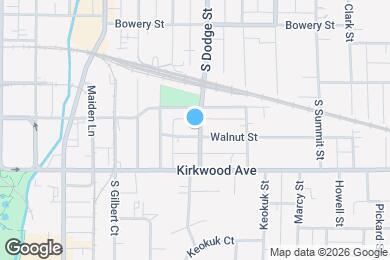 Map image of the property - 630 Walnut St