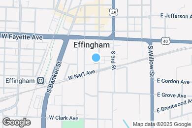 Map image of the property - 411 S 4th St