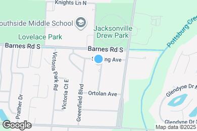 Map image of the property - 3114 Hampton Ave E