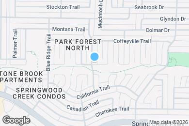Map image of the property - 6500 Chinaberry Trail