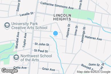 Map image of the property - 1936 St Mark St
