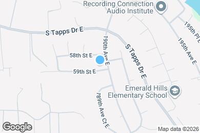 Map image of the property - 18915 59th St E