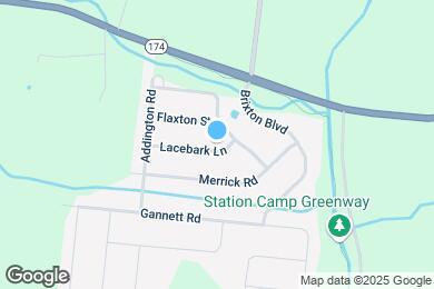 Map image of the property - 1006 Lacebark Ln