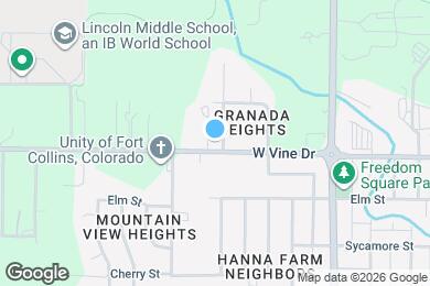 Map image of the property - 701 Aztec Dr