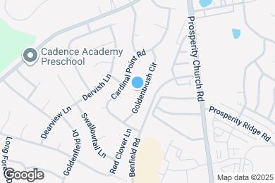 Map image of the property - 6415 Goldenblush Cir