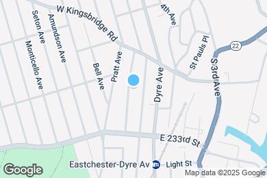 Map image of the property - 4020 Harper Ave