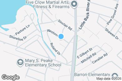 Map image of the property - 14 Westover St