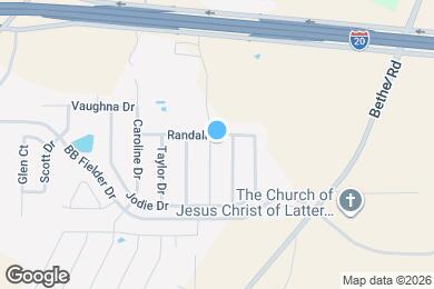 Map image of the property - 2205 Kaitlyn Dr