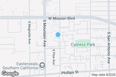 Map image of the property - 920 S Palmetto Ave