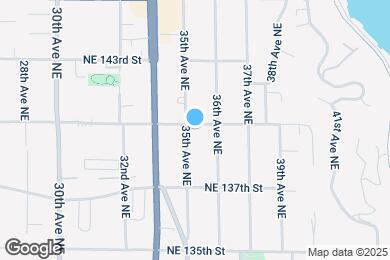 Map image of the property - 3505 NE 140th St
