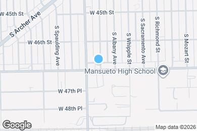 Map image of the property - 3134 W 47th St