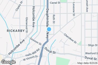 Map image of the property - 713 Dauphin Island Pky